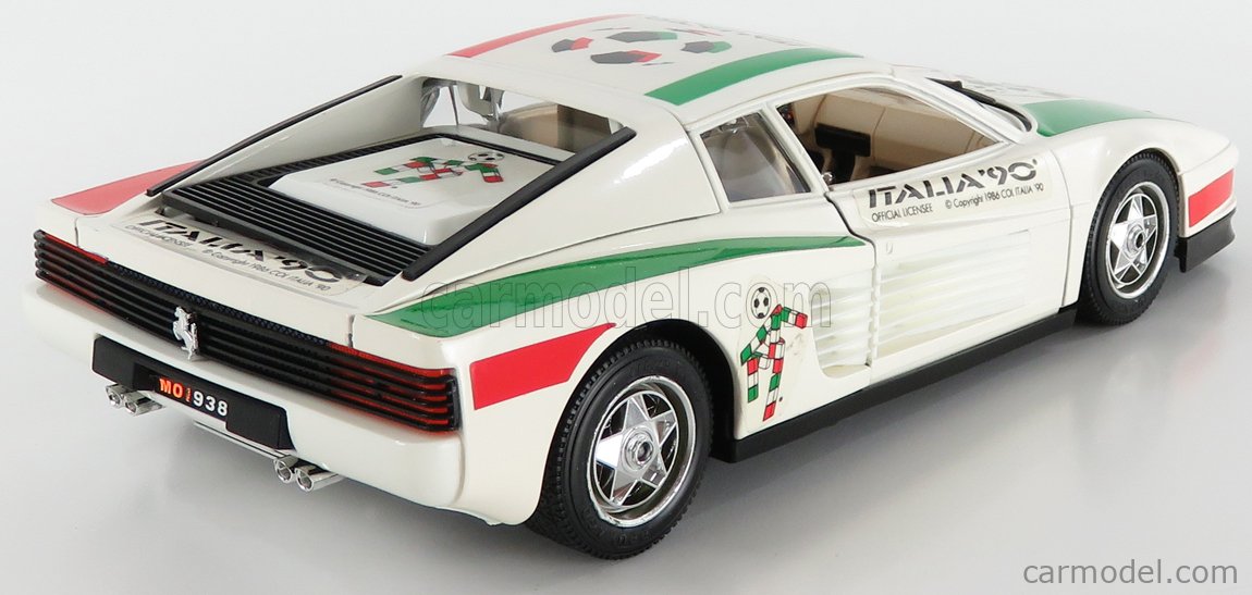 ITALIA 90 #burago #Ferrari testarossa - ミニカー