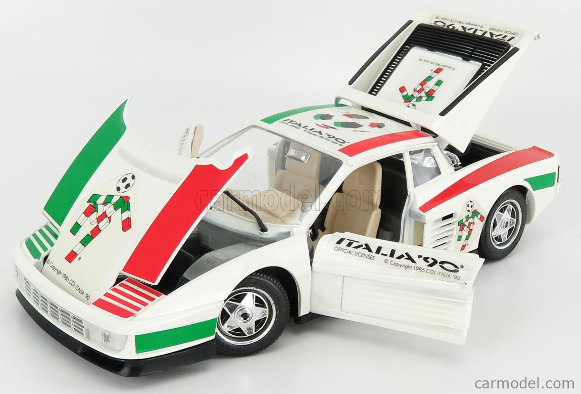 BURAGO 3019IT Scale 1/18 | FERRARI TESTAROSSA ITALIA '90