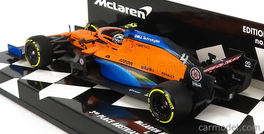 Modèle Réduit Mclaren Renault Mcl35 – Lando Norris – 3rd Place Austrian Gp 2020 Product