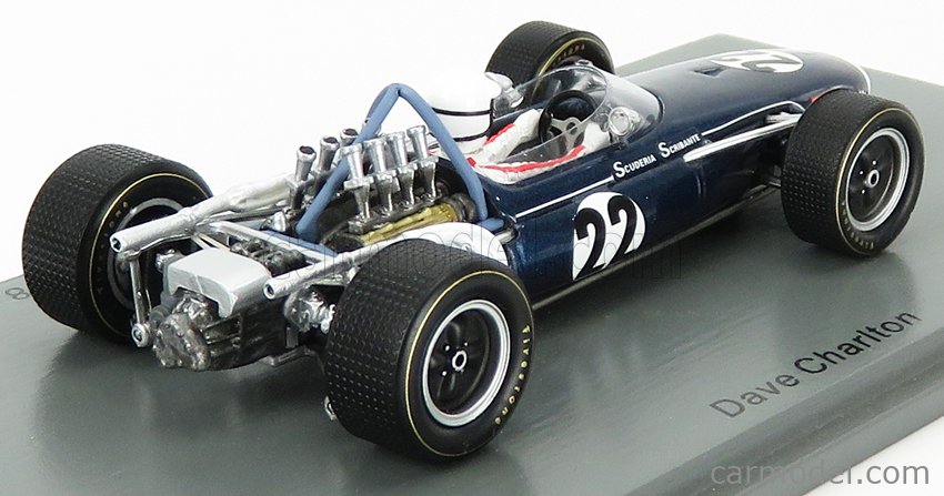 1/43 Spark Brabham BT11 N°22 GP Afrique Sud 1968 D.Charlton Livraison Domicile