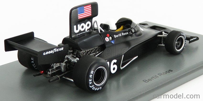 SPARK-MODEL S3843 Scale 1/43 | SHADOW F1 DN3 N 16 SWEDEN GP