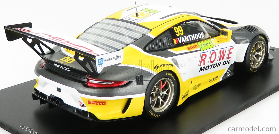 Porsche 911 991-2 Gt3 #911 Fia Gt Cup Macau 2019 Imperatori SPARK 1:18 18SA027 M 