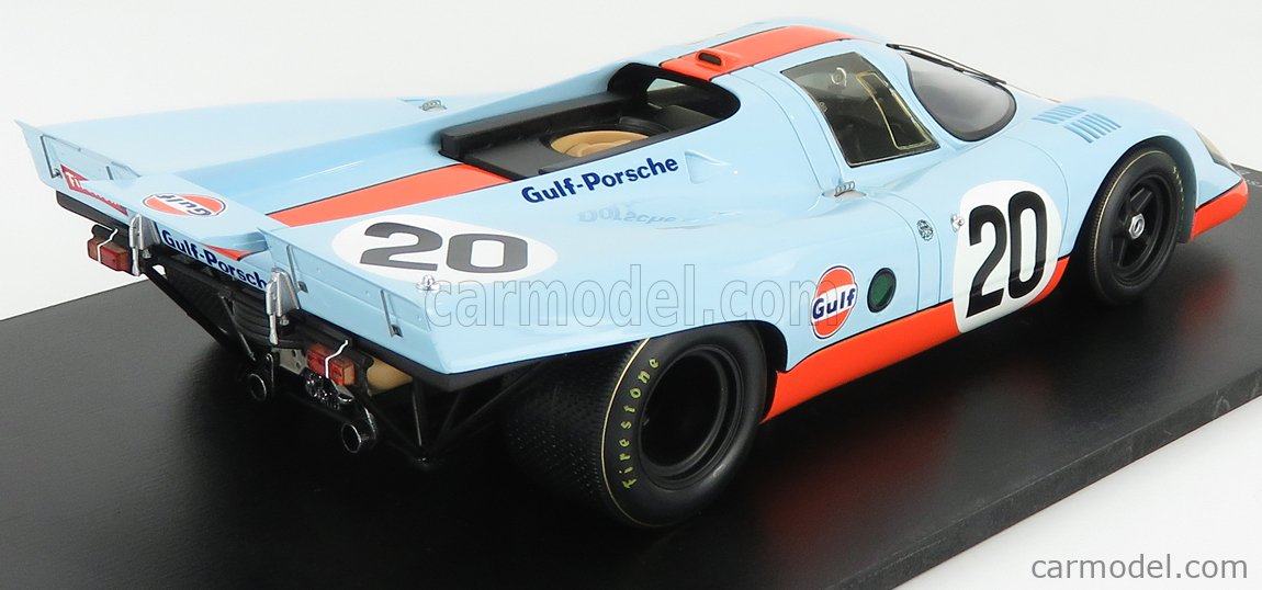 PORSCHE - 917K 4.9L TEAM JOHN WYER AUTOMOTIVE ENGINEERING GULF N 20 24h LE  MANS 1970 J.SIFFERT - B.REDMAN