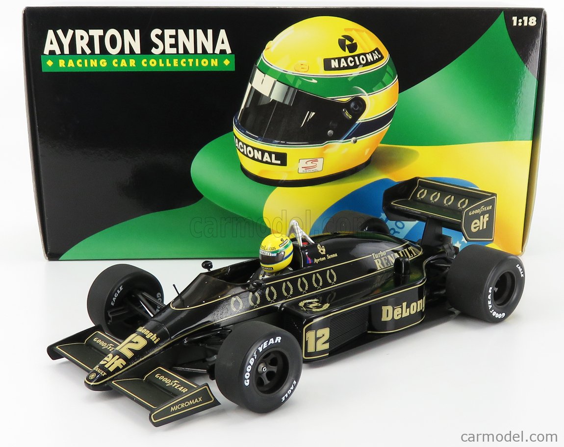 MINICHAMPS LOTUS RENAULT 98T 1986 Ayrton Senna 1/18 New 540861812 EUR