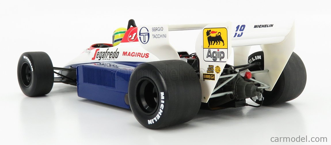 Ayrton Senna Toleman TG184 #19 Formel 1 1984 1:18 Minichamps