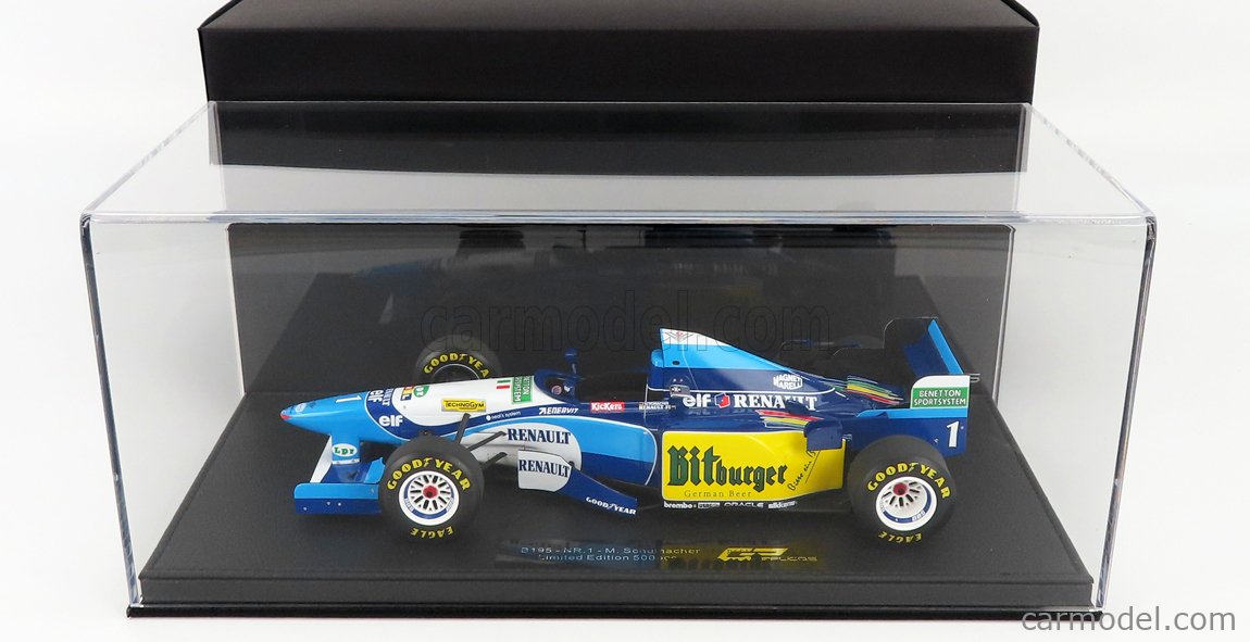 BENETTON - F1 B195 TEAM MILD SEVEN RENAULT N 1 MICHAEL SCHUMACHER SEASON  1995 WORLD CHAMPION