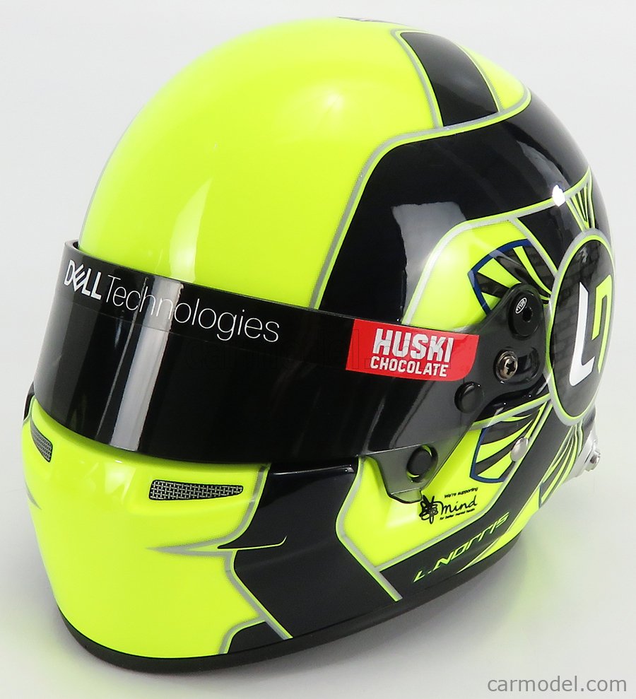 Mini Helmet 4100107 Masstab 1 2 Bell Helmet F1 Casco Helmet Mcl36 Team Mclaren N 4 Season 2021 Lando Norris Yellow Black