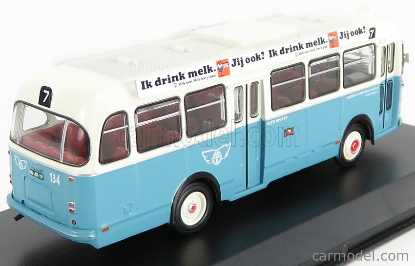 EDICOLA 4642119 Masstab: 1/72 | HOLLAND COACH AUTOBUS 1958 LIGHT BLUE WHITE