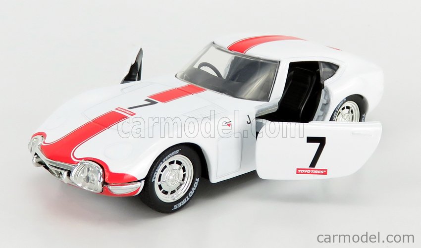 TOYOTA 1/32 JADA 2000 GT N 7 COUPE 1967 30374WR-30376 