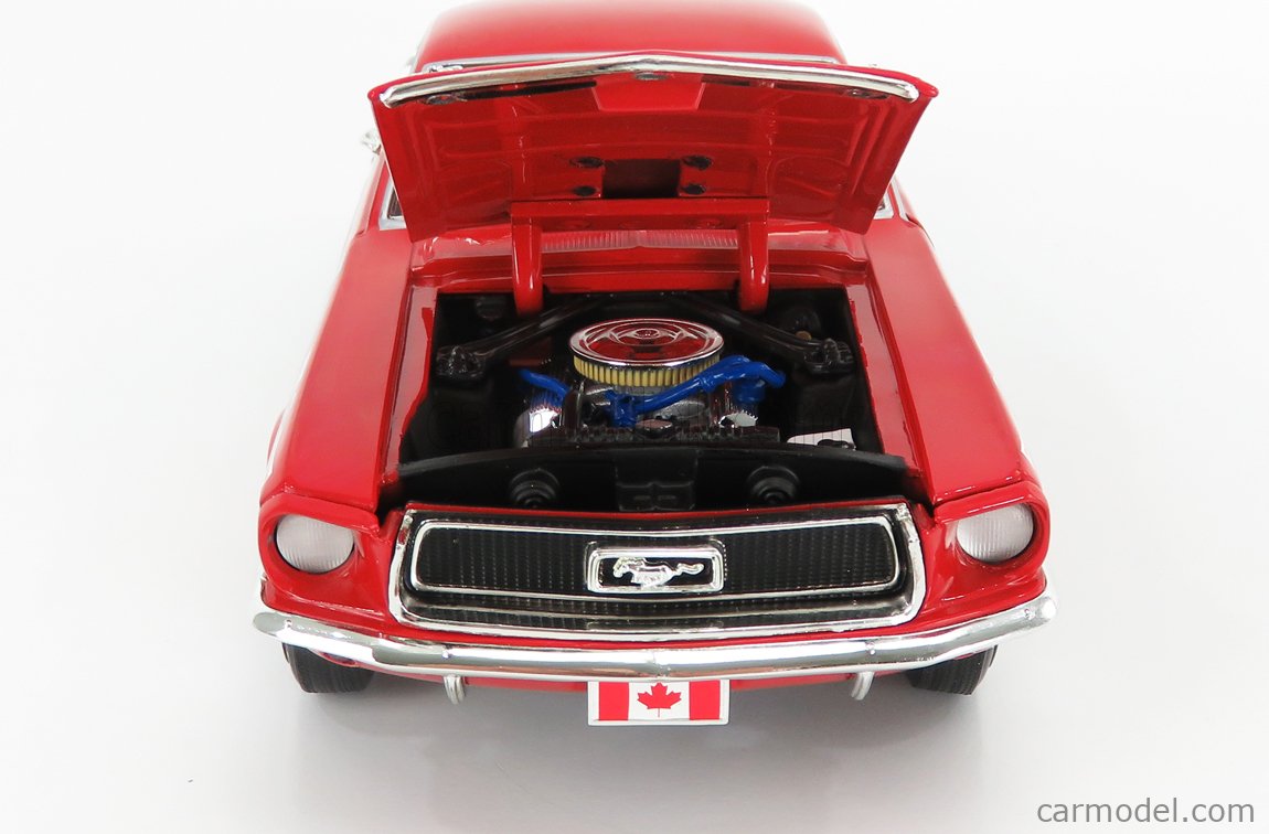 AUTOWORLD AW259/06 Scale 1/18 | FORD USA MUSTANG FASTBACK COUPE 1968 ...