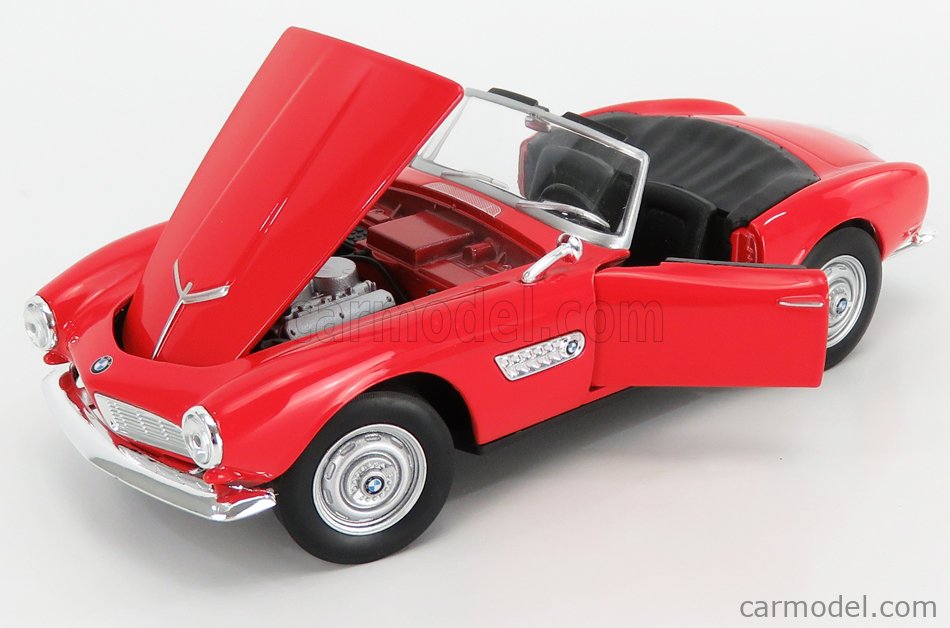 WELLY WE24097CR Scale 1/24 | BMW 507 CABRIOLET OPEN 1956 RED