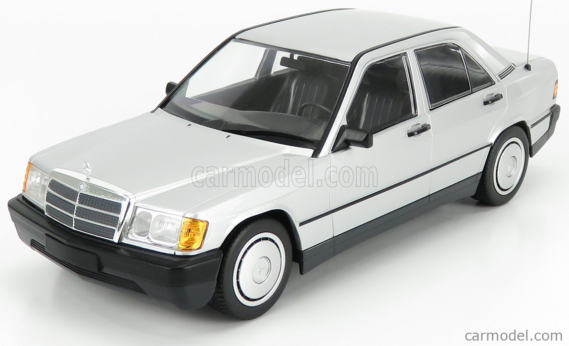 MINICHAMPS 155037004 Scale 1/18 | MERCEDES BENZ 190E (W201) 1984 SILVER