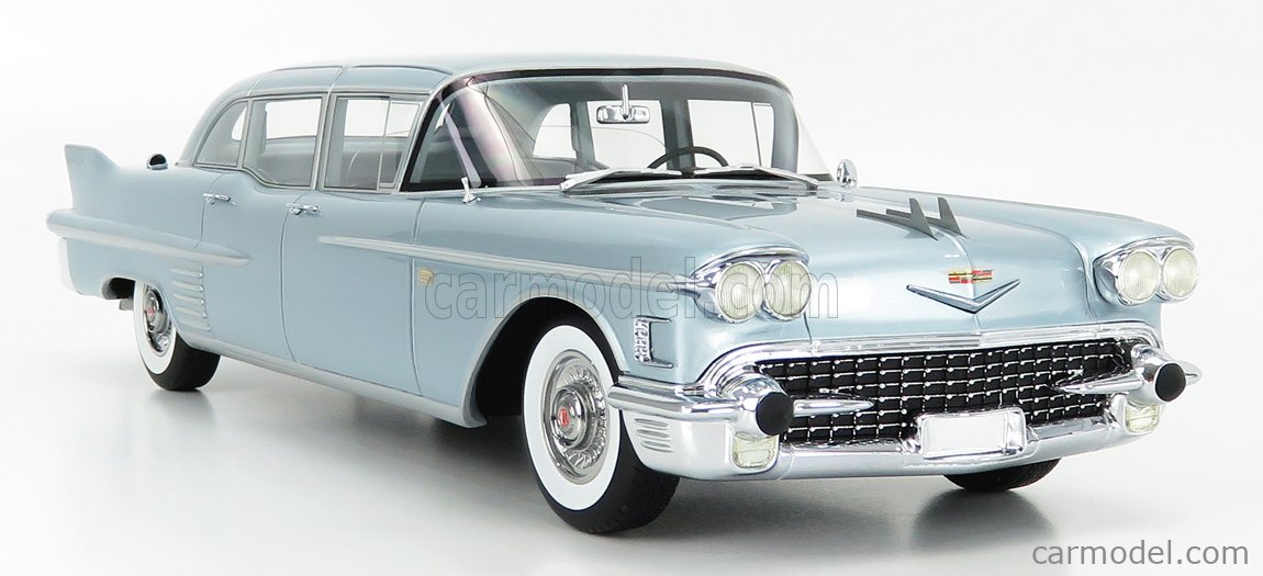 BoS-MODELS BOS385 Scale 1/18 | CADILLAC FLEETWOOD 75 LIMOUSINE 1958 ...