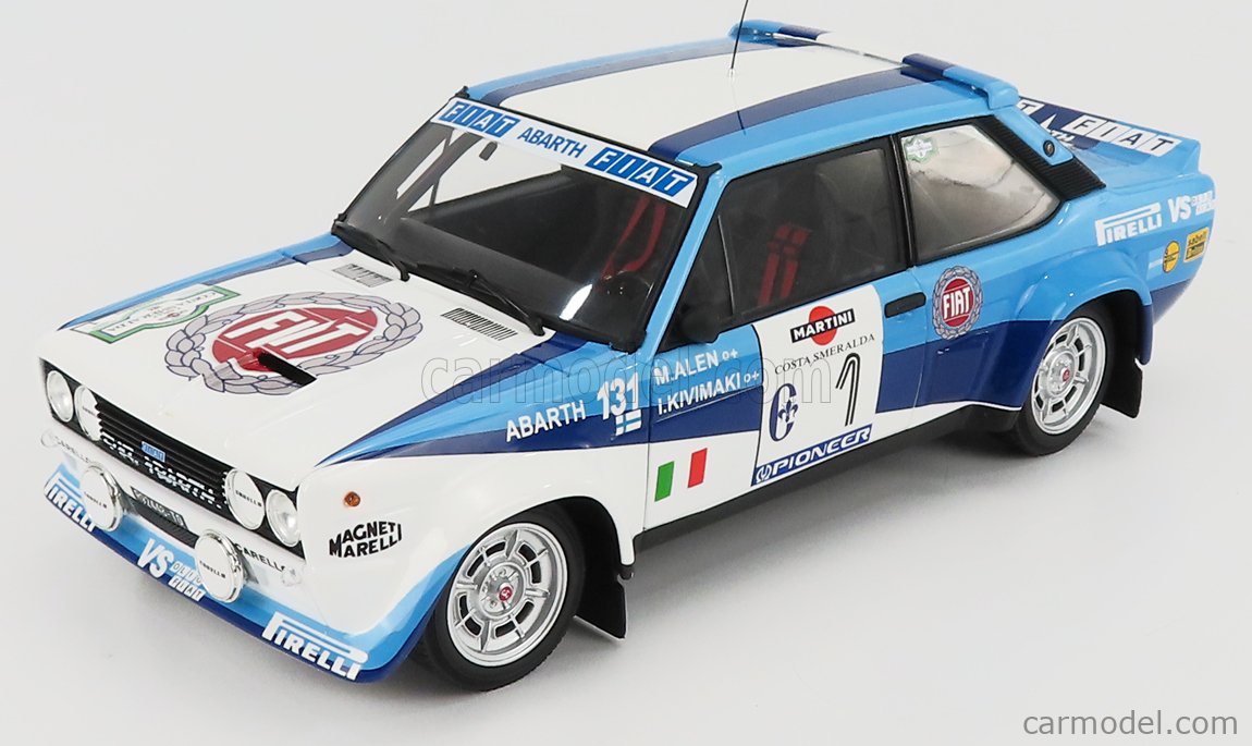 価格改定！Fiat 131 Abarth & Peugeot 307 WRCカー Fiat 131 Abarth Rally Stradale | radicalmag Classics Rallye