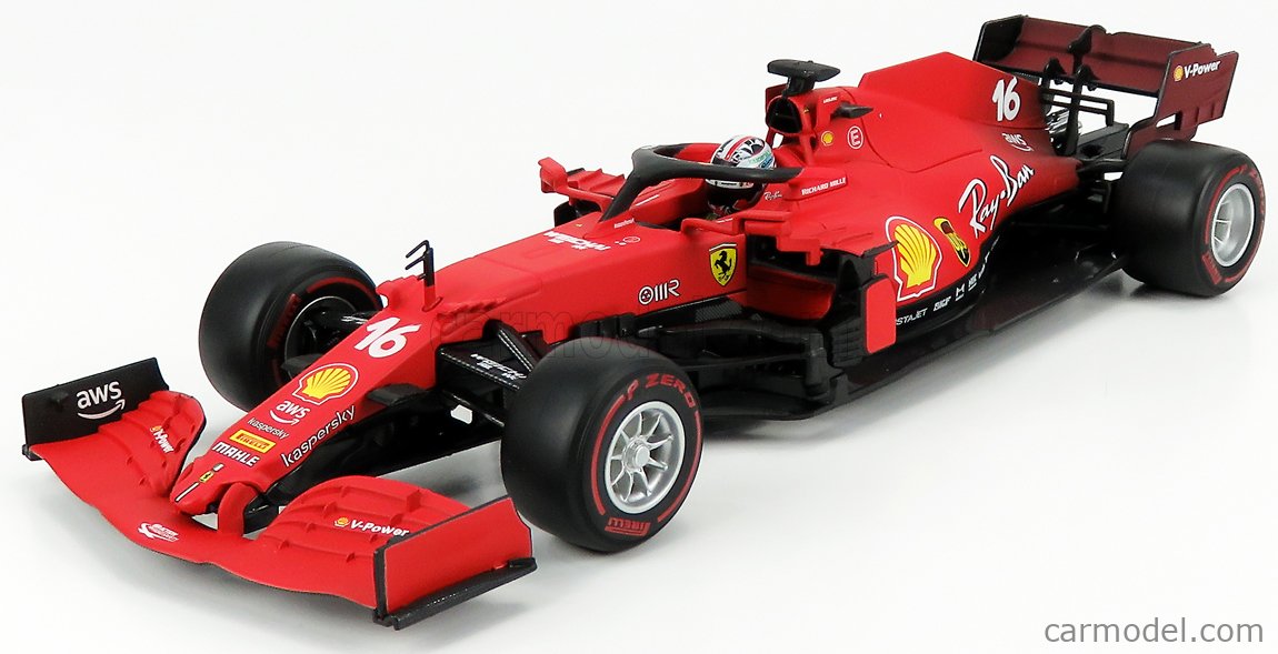 Ferrari sf90 charles leclerc 2019 n16 1:18 formula 1 scala burago 