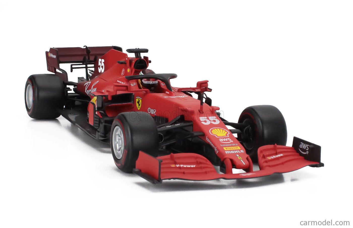 ブラーゴ 1/18 フェラーリ SF21 #55 2021 C.サインツ Ferrari SF21 #55 Carlos Sainz Formula One F1 Car 