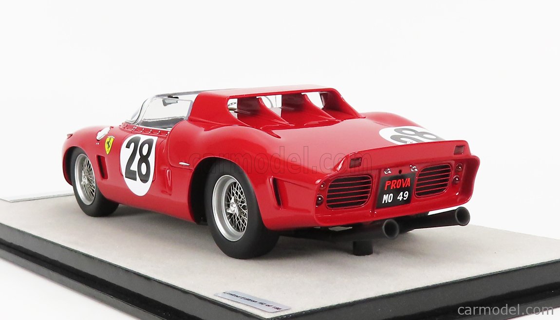 Ferrari Dino 268 SP Le Mans 24h 1962 #27 G.Baghetti / L