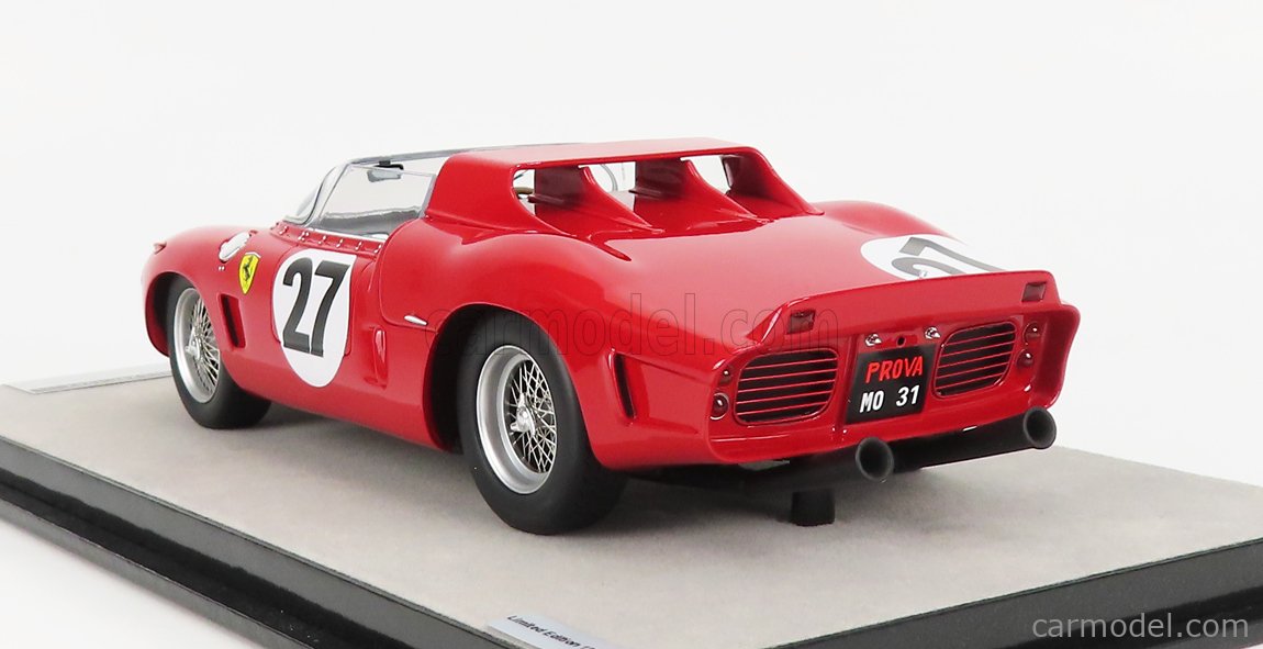 TECNOMODEL TM18-129B Scale 1/18 | FERRARI DINO 268SP SPIDER N 27 24h LE ...