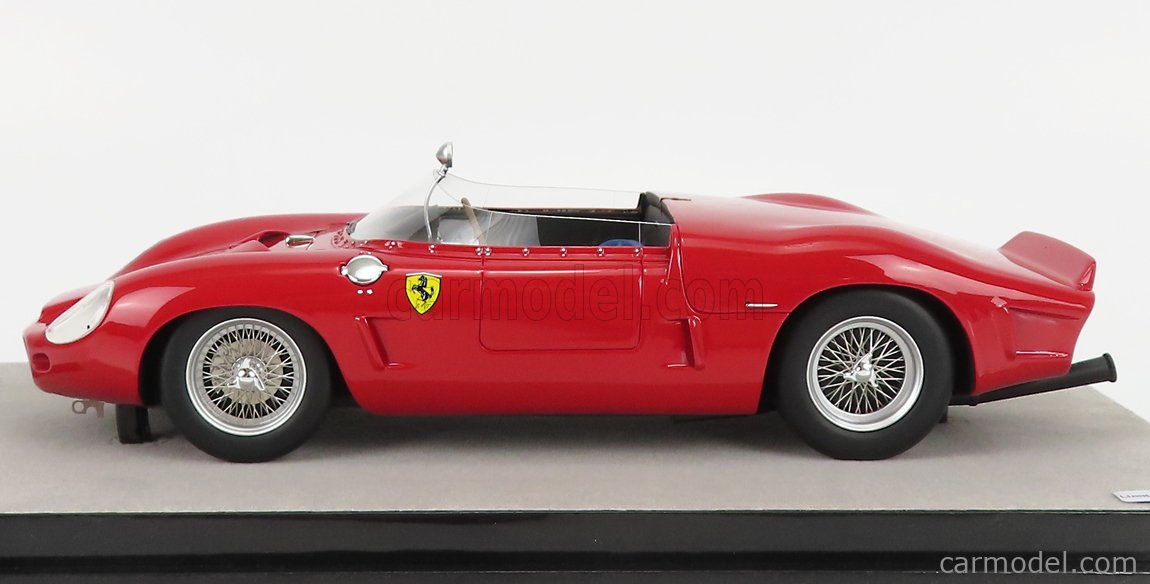 Miniature Tecnomodel Ferrari Dino 246 SP 1962 - Rouge Press - 1/18 Résine