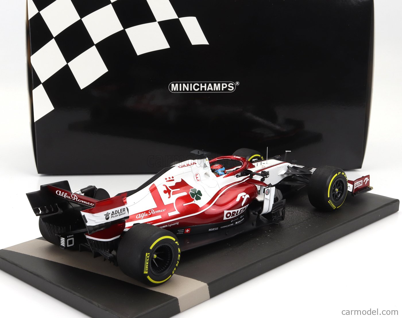 Spark 1/43 Alfa Romeo Racing ORLEN C41 Bahrain GP 2021 Kimi