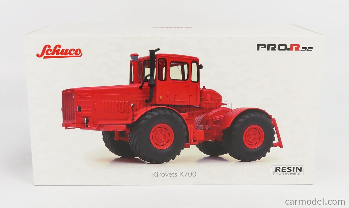 SCHUCO 450912100 Escala 1/32  KIROVETS K700A TRACTOR TRUCK 1986 RED