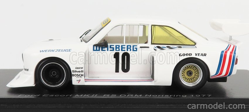 Spark 1/43 Ford Escort II RS Gr.5 #1 Zakspeed - Hans Heyer, Norisring 1977, Résine