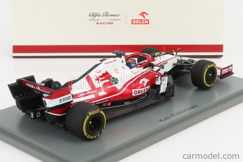 帯電防止処理加工 新品 F1キミライコネン スパーク C41 1/18 アルファ