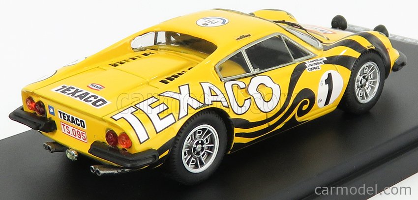 TRON P342 Scale 1/43 | FERRARI DINO 246 GT TEXACO N 1 RALLY MARATHON DE ...