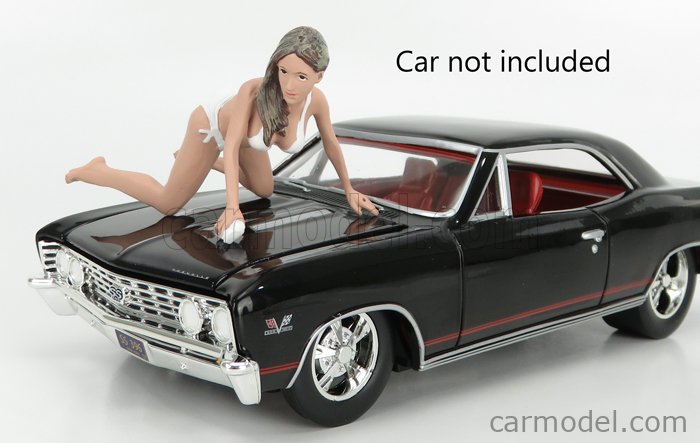  American Diorama Bikini Car Wash Girl - Jenny, White 76263 -  1/18 Scale Figurine - Diorama Accessory : Toys & Games