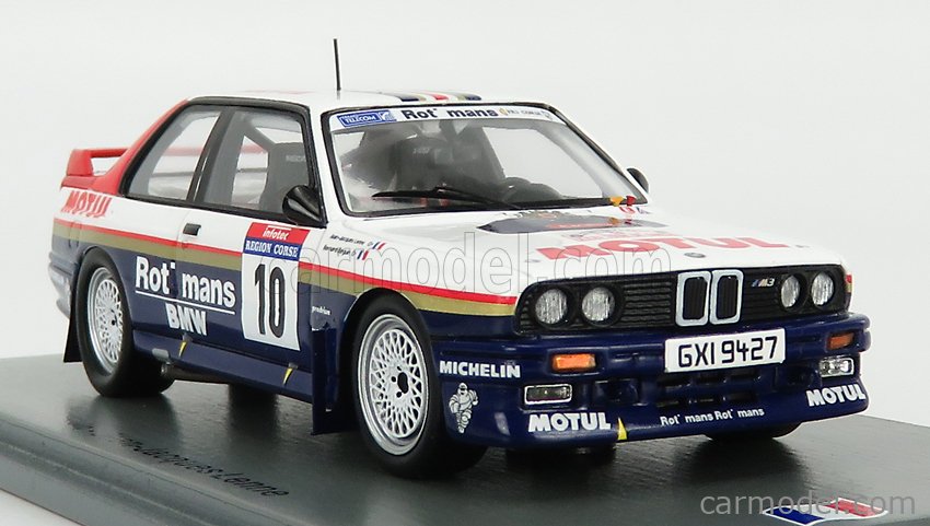 BMW - 3-SERIES M3 (E30) ROTHMANS N 10 WINNER RALLY TOR DE CORSE 1987  BERNARD BEGUIN - JEAN JACQUES LENNE