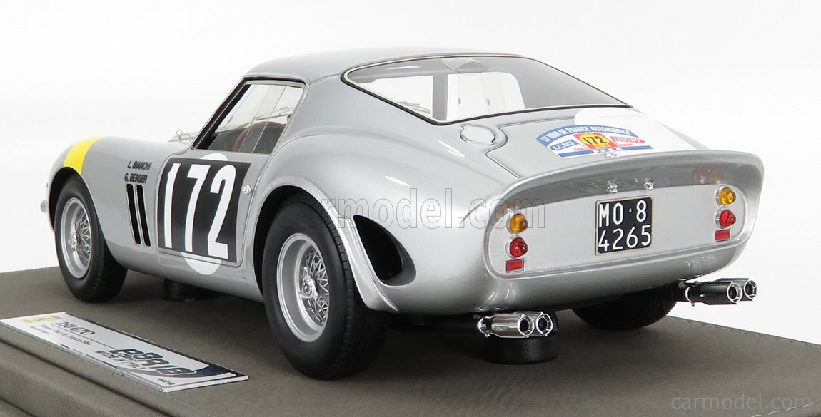 FERRARI - 250 GTO COUPE N 172 WINNER TOUR DE FRANCE 1964 L.BIANCHI -  G.BERGER - CON VETRINA - WITH SHOWCASE