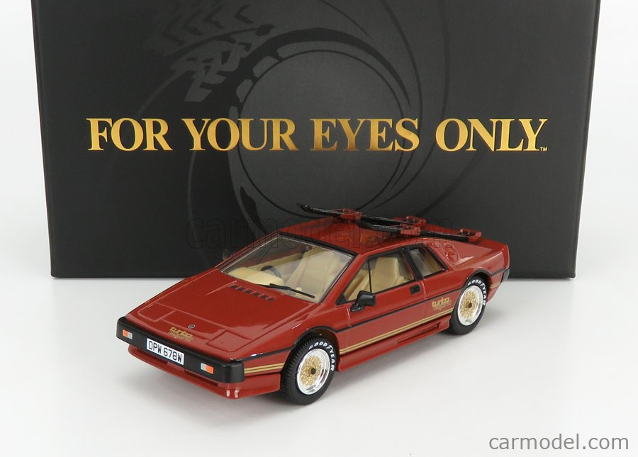 CORGI James Bond Lotus Esprit modello auto per i tuoi occhi solo 1:36 SCALA CC04705 K8 
