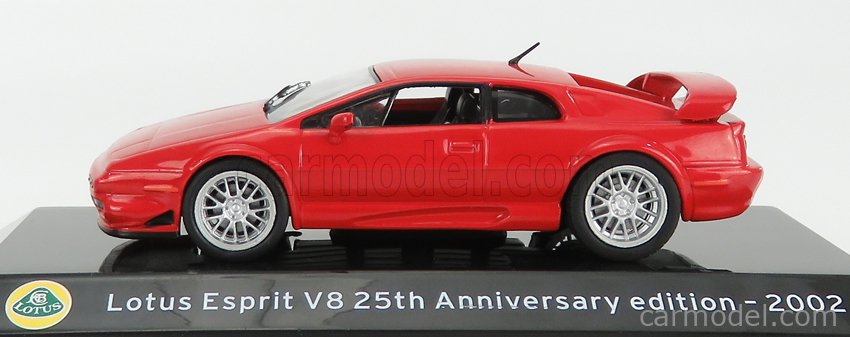 Lotus Esprit V8 scale 1:43 Red From atlas Die-Cast 
