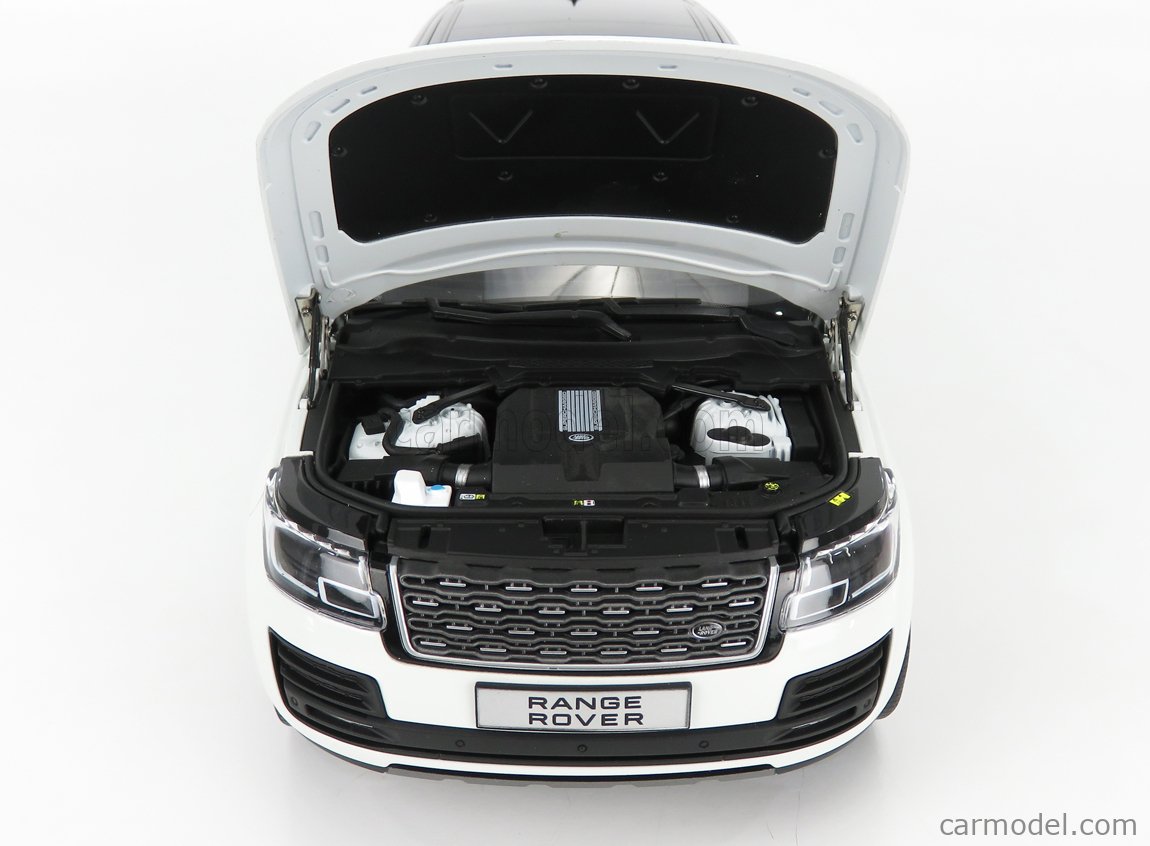 LCD-MODEL LCD18001B-WH Масштаб 1/18  LAND ROVER RANGE ROVER SV AUTOBIOGRAPHY DYNAMIC 2020 WHITE BLACK