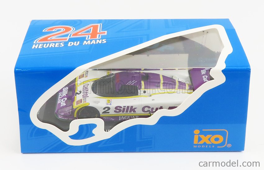 Miniature Ixo Jaguar XJR-9 Le Mans 1988, N°2 Vainqueur, échelle 1/43, état Correct
