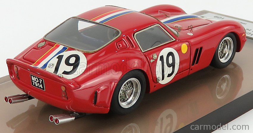 BBR-MODELS BG33 Scale 1/43 | FERRARI 250 GTO COUPE ch.3705 TEAM PIERRE ...