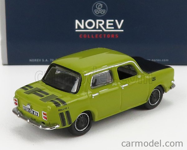 acid green Norev Simca 1000 Ralley 2 571096-1:87 1974