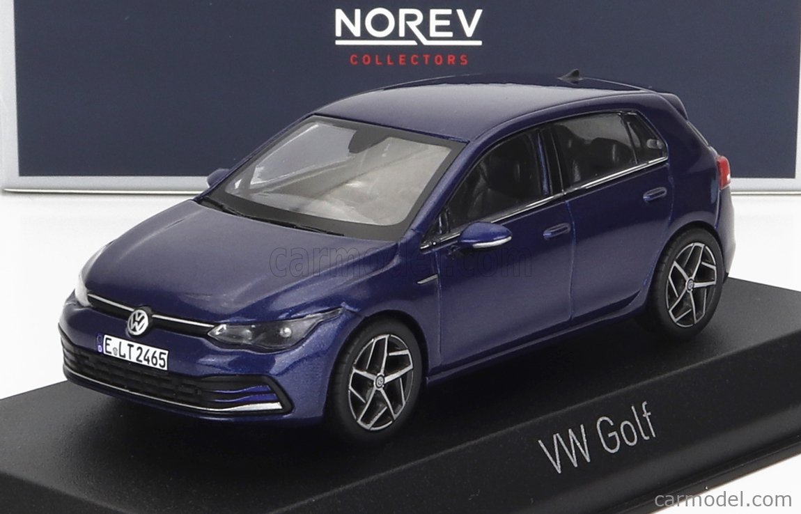 Volkswagen Golf 2020 Bleu métallisé 1/43