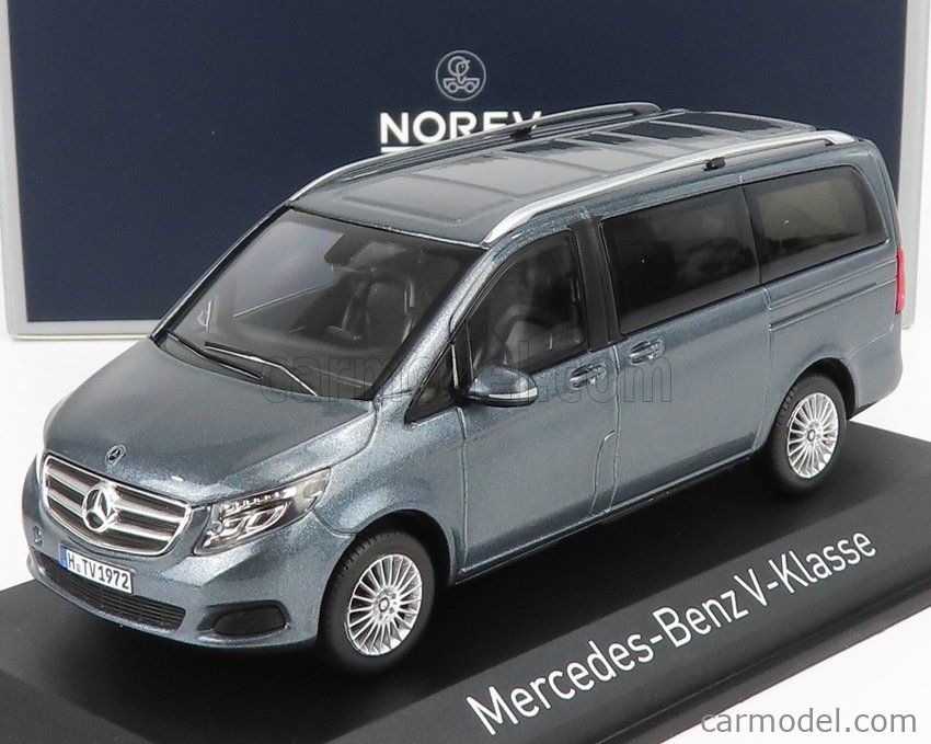 Norev Scale 1 43 Mercedes Benz V Class Minibus 15 Grey Met