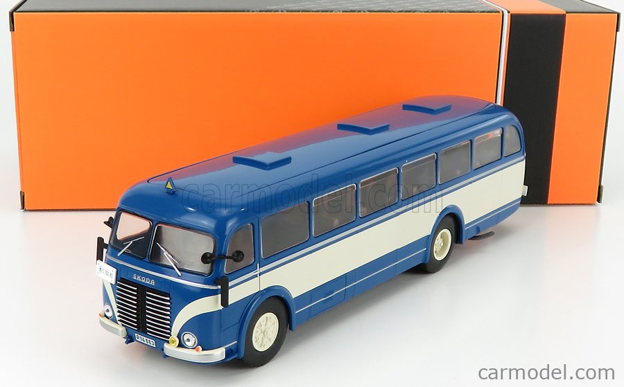 1:43 Scale Skoda 706 Krosa Bus Car Model Beijing Public Transport Classic  Car Model Bar