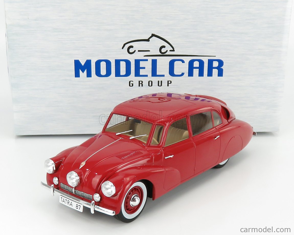 MCG MCG18222 Scale 1/18 | TATRA T87 1938 RED