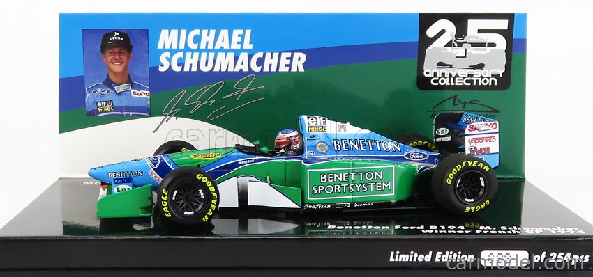 BENETTON - F1 B194 FORD MILD SEVEN N 5 MICHAEL SCHUMACHER WINNER FRENCH GP  1994 WORLD CHAMPION