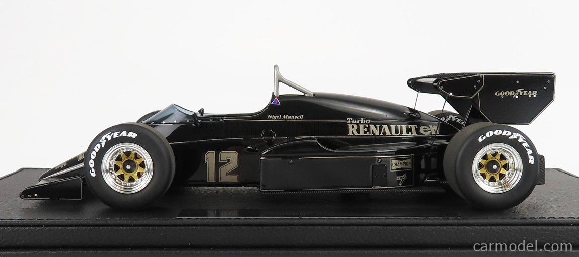 LOTUS 95T Formula 1 1984 Nigel Mansell - With Showcase - GP