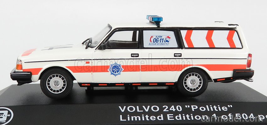 TRIPLE 9/T9 1/43 1983 VOLVO 240 ESTATE POLITIE NETHERLANDS/DUTCH POLICE T9-43078