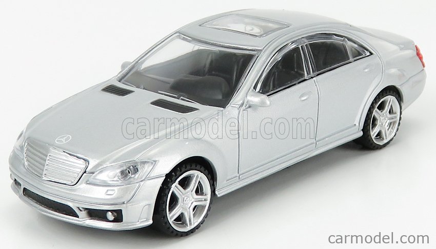 RASTAR 37100S Scale 1/43 | MERCEDES BENZ S-CLASS S63 AMG 2008 SILVER