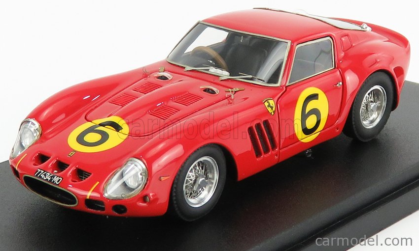 FERRARI - 250 GTO COUPE ch.3647GT N 6 TOURIST TROPHY 1962 J.SURTEES