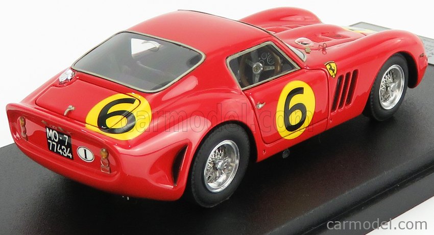 FERRARI - 250 GTO COUPE ch.3647GT N 6 TOURIST TROPHY 1962 J.SURTEES