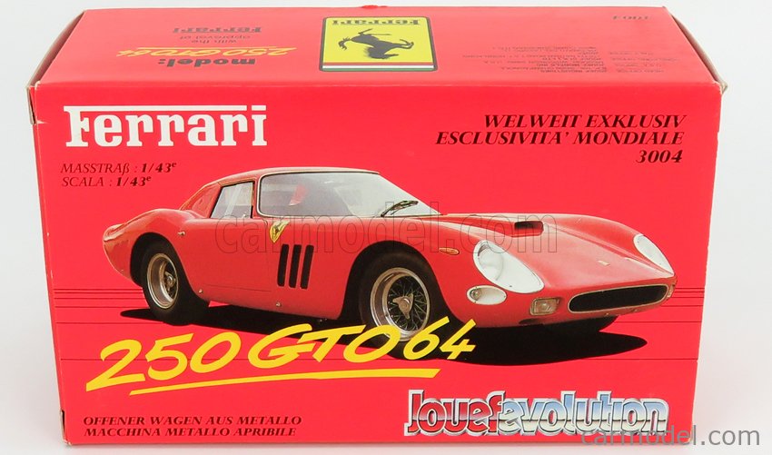フェラーリ 250 GTO Jouef Evolution 1964 1/43 Jouef Evolution 1964 Ferrari 250 GTO series 2 1:43 scale