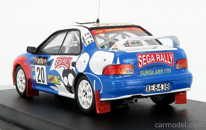 Trofeu 1:43 Trofeu Subaru Impreza Wrx #20 Rally Safari 1999 H.Miyoshi E.Osawa TRRKE06 M 