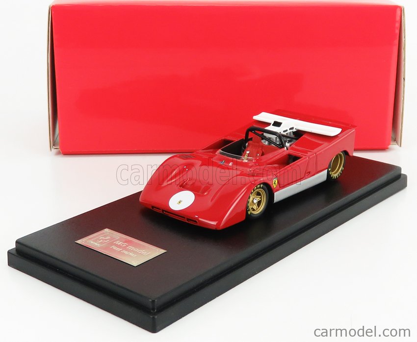 Miniature Provence Moulage SB 1/43 - Ferrari 712 Can AM NART 1972 N°10, Occasion, Très Bon état